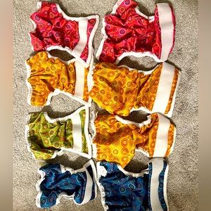 8 cloth diaper covers NWT
